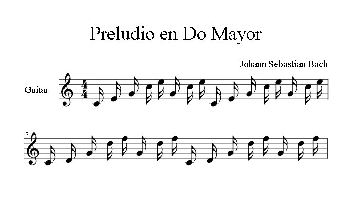 Preludio en Do Mayor